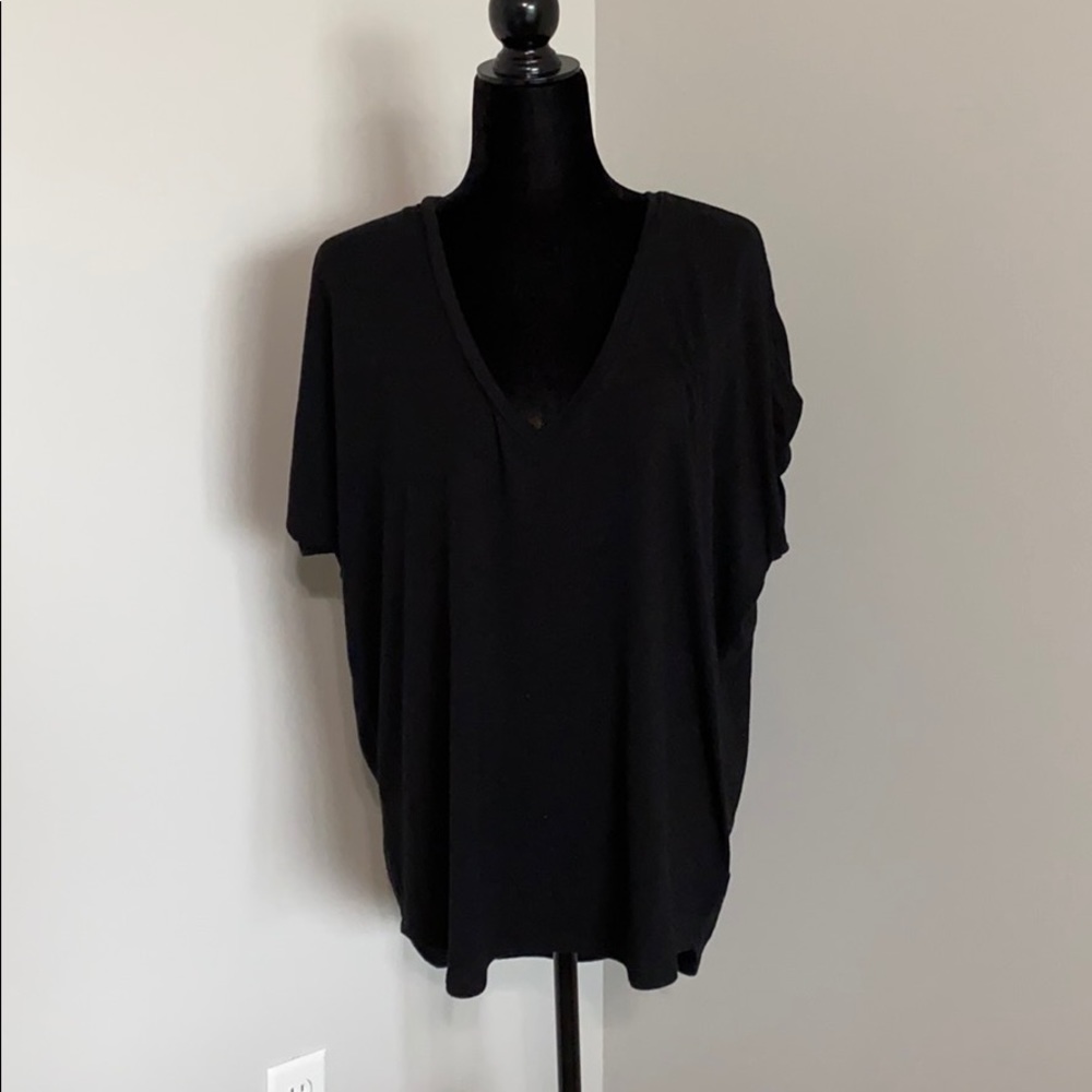 Express high low loose fitting tee